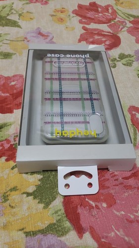 NEW Heyday™ Apple iPhone X/XS Printed Hard Shell Case with Rubber Bumper - Plaid - Picture 2 of 3