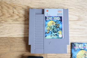 NINTENDO NES GAME TIME LORD WITH BOX AND MANUAL
