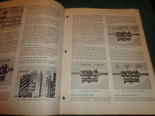 1965 CHRYSLER / PLYMOUTH / DODGE 4 SPEED TRANSMISSION SHOP MANUAL / ORIG BOOKLET - Picture 4 of 7