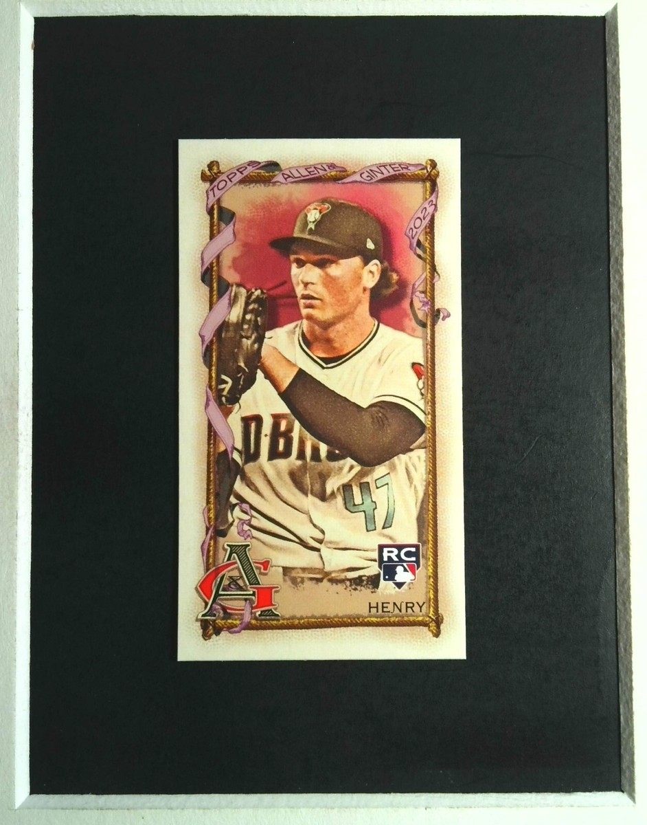 59 Tommy Henry - Arizona Diamondbacks RC Mini 2023 Topps Allen