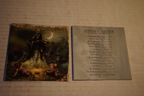 Demons & Wizards S/t Rare Japan Imported W/ Obi Strip Cd 2000 Vg+ To Nm Htf Oop - Foto 7 di 7