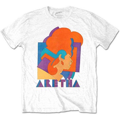 Aretha Franklin - Milton Graphic T-Shirt White