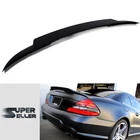 Paint Fit For Mercedes Benz SL R230 Convertible Trunk Wing Spoiler V-Type 03-11