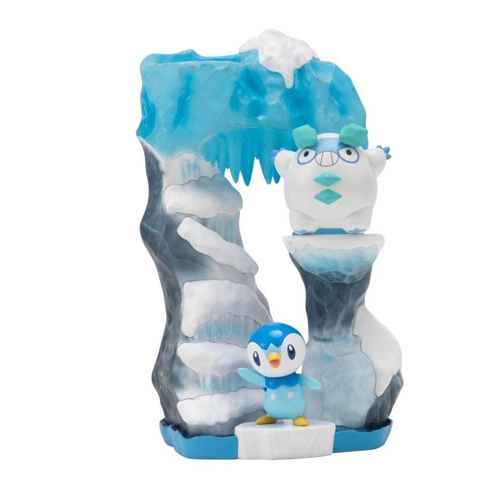 Pokemon Select Snowy Glacier Environment Galarian Darumaka And