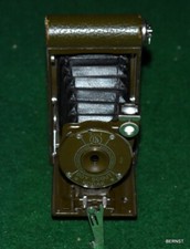 BOY SCOUT KODAK SINGLE LENS CAMERA WITH CASE - NICE CONDITION