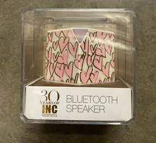 New INC Wireless Bass Bluetooth Speaker, Pink, One Size