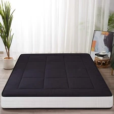 8'' Extra Thick Japanese Floor Futon Mattress Folding Sleeping Floor Guest Pad