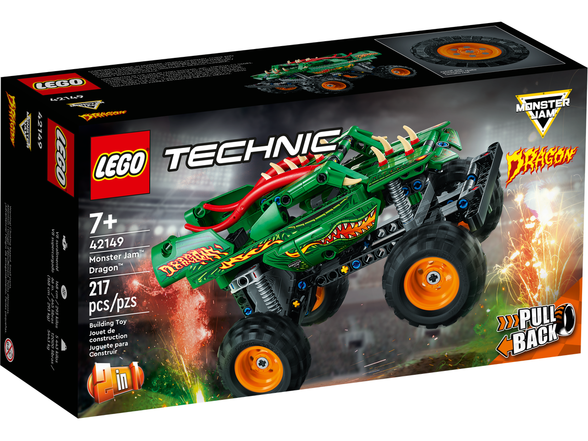 Merchandising Lego: 42149 - Technic - Monster Jam Dragon