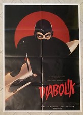 Diabolik Manetti Bros. 2021 Tipo B Manifesto 2 Fogli 100*140 Orig. Movie Poster