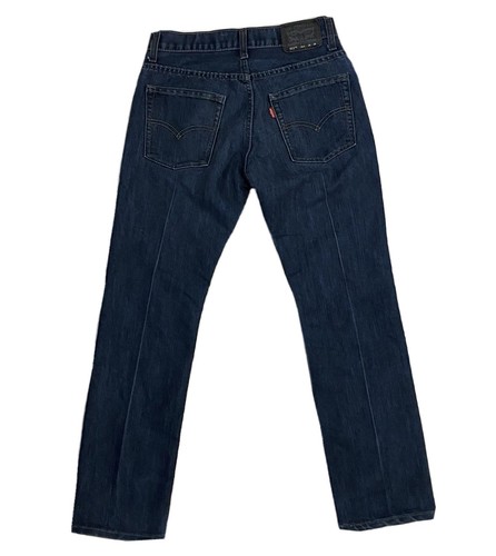 Levis 511 Slim Fit Black Label Dark Wash Blue Jeans Boys Size 28X28 (16 Reg) - Picture 3 of 7