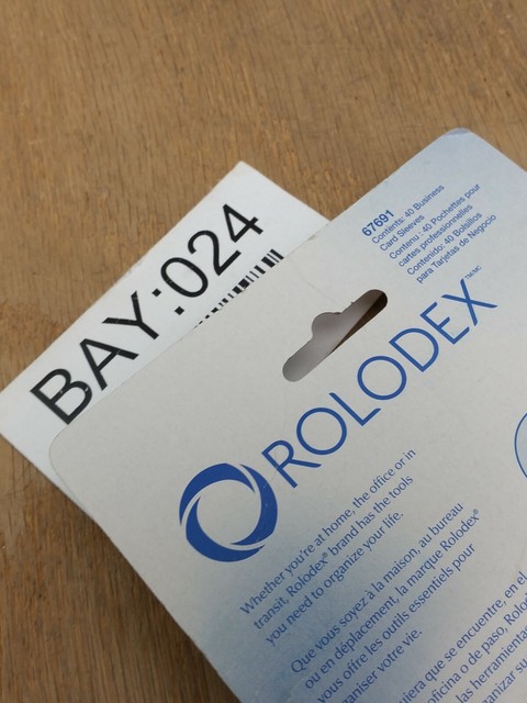 Rolodex Business Card Sleeves Plastic Pk40 For Sale Online Office Supplies Desk Accessories Geekboz In