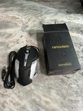 Ranoulem Gaming Mouse Wired 7200 DPI Optical Sensor Programmable