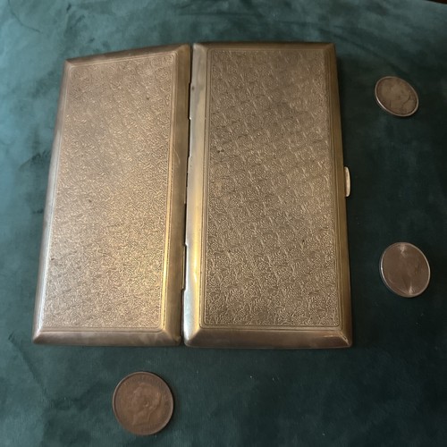 Vintage Golden style Large cigarette case - Foto 8 di 12