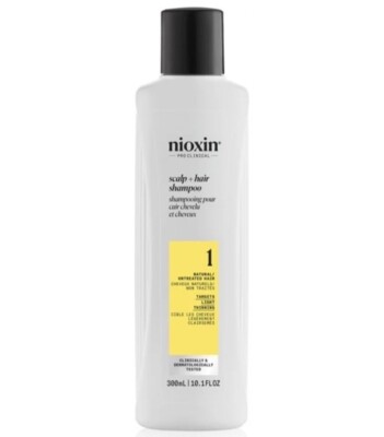 Nioxin System 1 Haar & Kopfhaut Shampoo Naturhaar 300ml