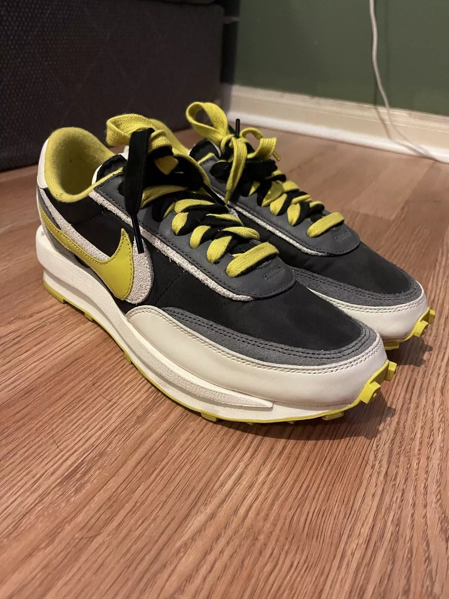 Size 9 - USED Nike LD Waffle Sacai Undercover Black Bright Citron