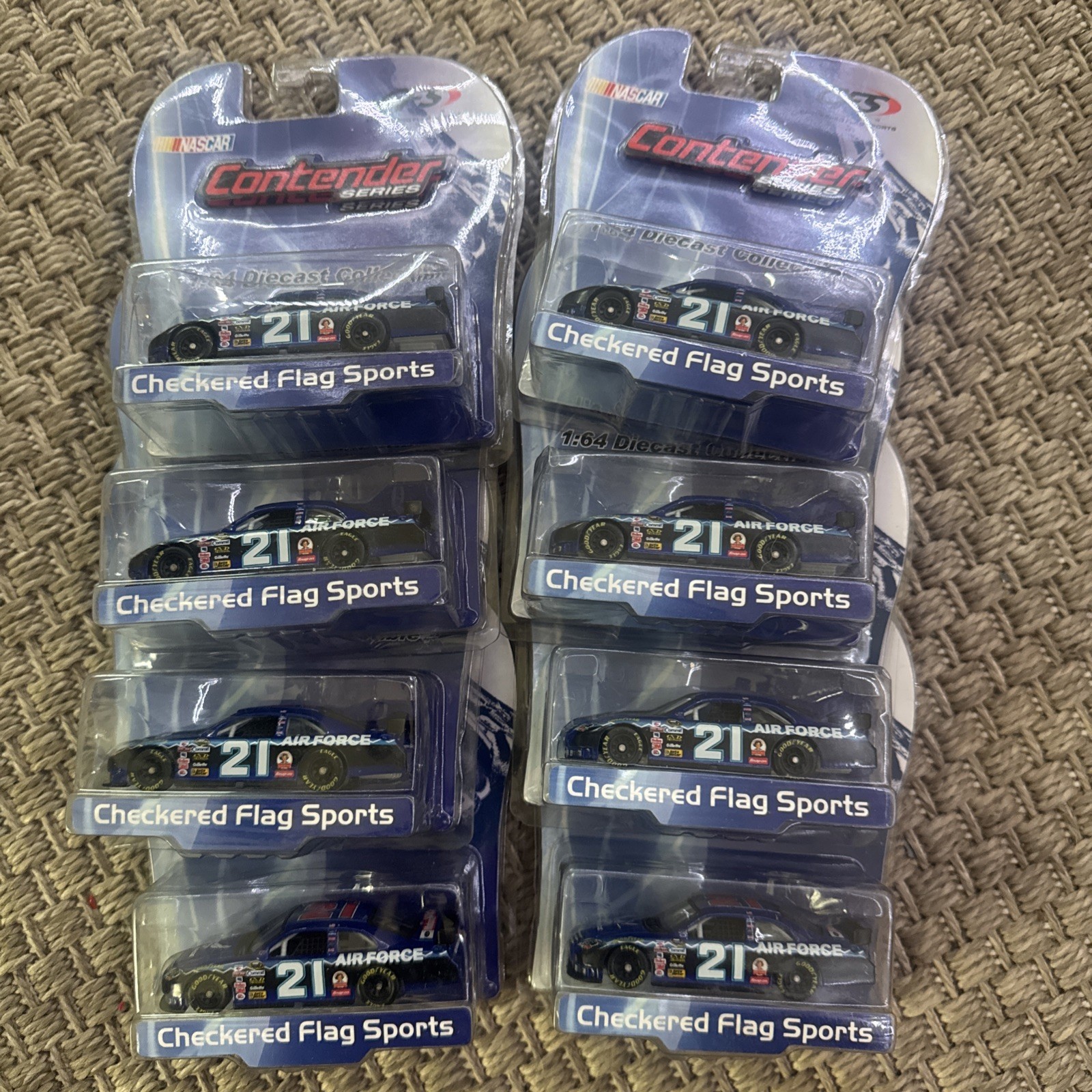 2008 #21 Jon Wood Bill Elliott US Air Force COT 1/64 CFS Contender NASCAR