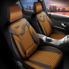 Housses De Siège Compatibles Pour Subaru Levorg (Marron-Noir)