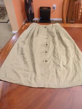 Levis Khaki Skirt Made In USA Size 14