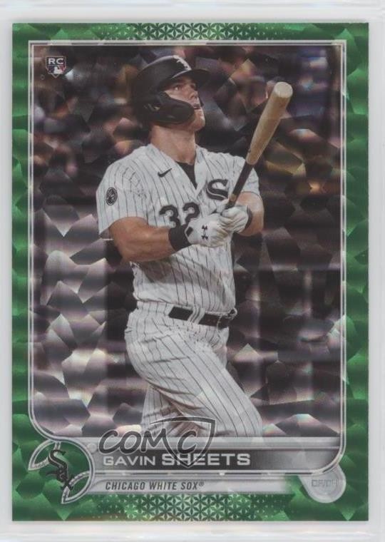 2022 Topps Series 1 Green Foil 298/499 Gavin Sheets #12 s7f