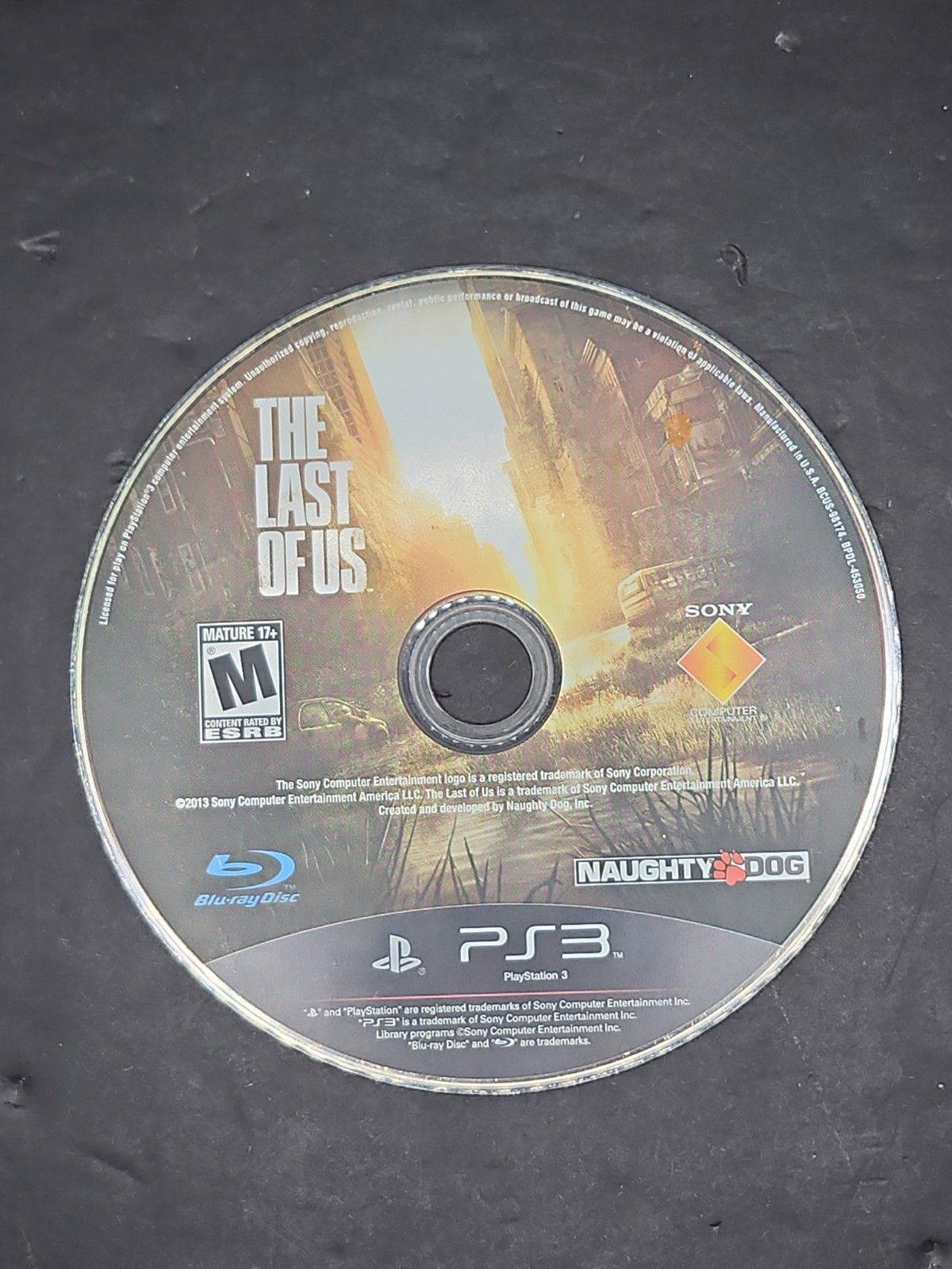 The Last of Us (Sony PlayStation 3 PS3, 2013) Disc Only *TESTED*