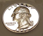 1962 Gem CAMEO Proof Quarter 90% Silver Blazing Original Surfaces    #715 ~ 11