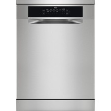 Image of AEG FFB73727PM Full Size Dishwasher Stainless Steel D Rated