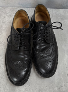 Grant Stone X J Crew Ludlow Longwing Brogue Oxford Dress Shoes Black Size 10 D J Crew Ludlow Shoes | eBay main image 3