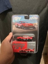 Mini GT Nissan LB-ER34 Super Silhouette Skyline 1:64 Red/Black New