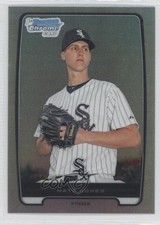 2012 Bowman Chrome Prospects Refractor Nate Jones #BCP202 0w8