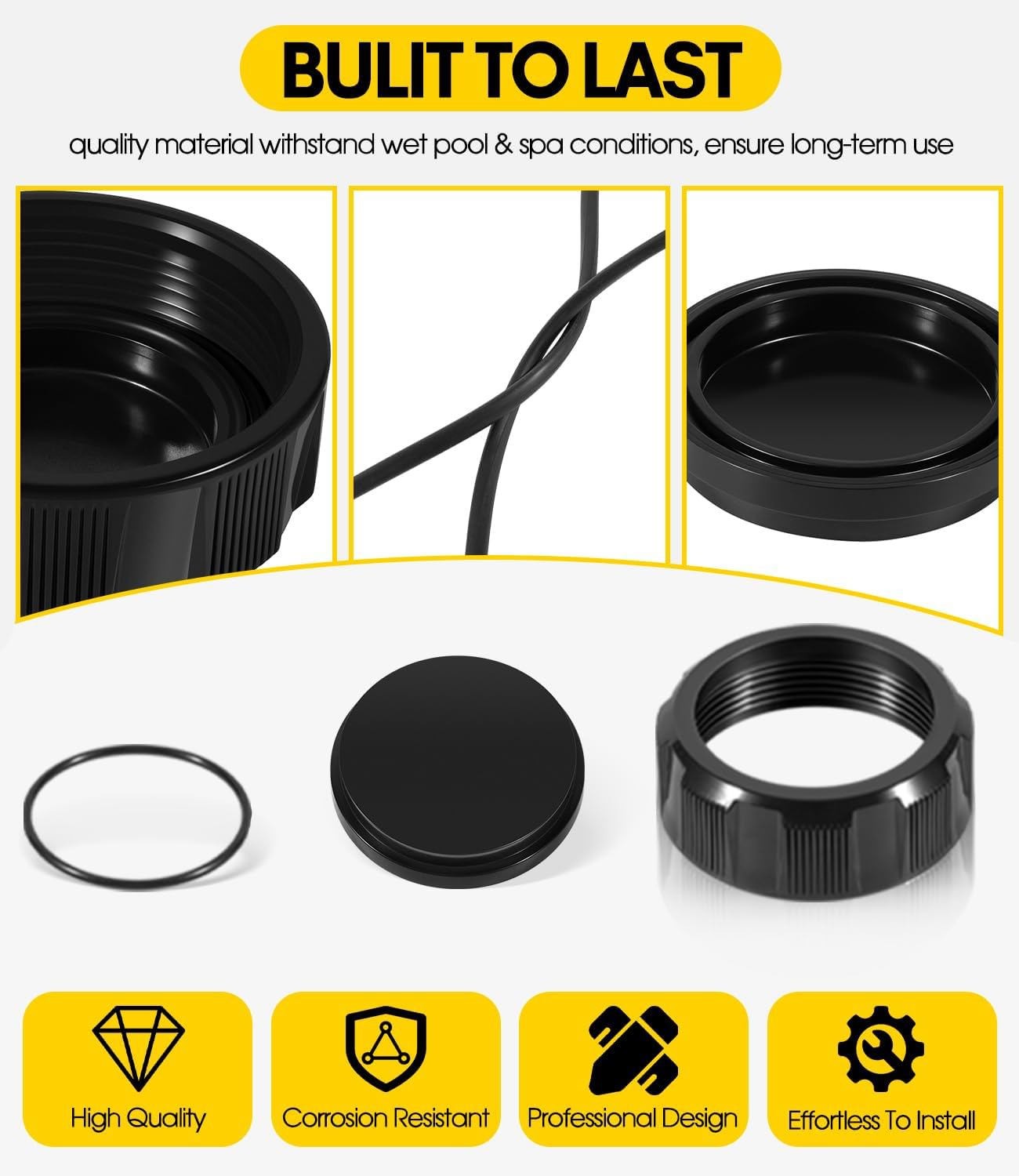 R0523000 Filter Drain Cap Assembly Fit for Jandy Pool and Spa Cartridge Filters