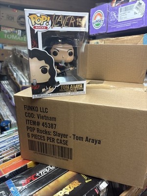 Funko Pop! Vinyl: Tom Araya Slayer #156 Figure new