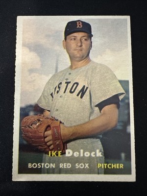 1957 TOPPS BASEBALL IKE DELOCK #63