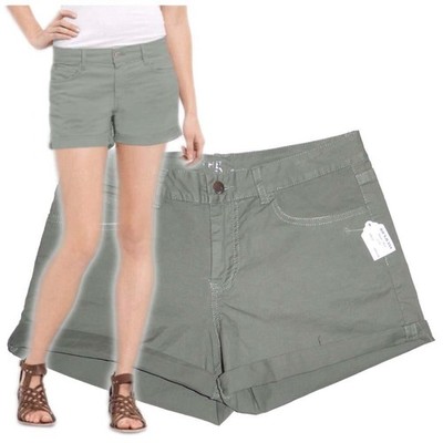 JOE'S JEANS  Womens 10  Cuff Hem 2.5'' THE BEST FRIEND MID-RISE SHORTS Sage