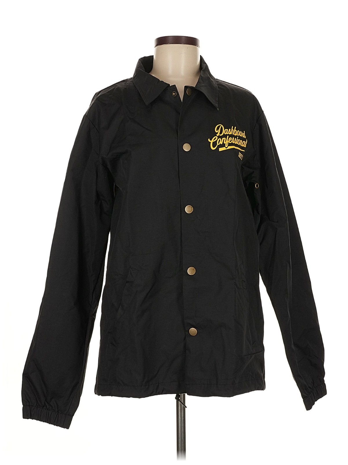 Dashboard Confessional Script Jacket Size Medium - image 3