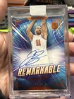 JALEN BRUNSON 2023-24 Topps 3 Three Remarkable ON CARD AUTO #/25 KNICKS