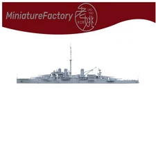 SSMODEL 1:1200 French Navy Battleship Courbet 1920