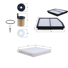 MAHLE Inspektionspaket Filterset für Hyundai Tucson 1.6 T-GDi Plug-in-Hybrid