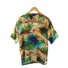 SUN SURF Waikiki Aloha Shirt Men  s L Multi Rayon Vintage with Tags