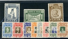 Panama 1956 Scott# C159//C180 Mint  LH