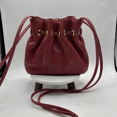 Giorgio Beverly Hills Drawstring Pouch Shoulder Bag. See pics.