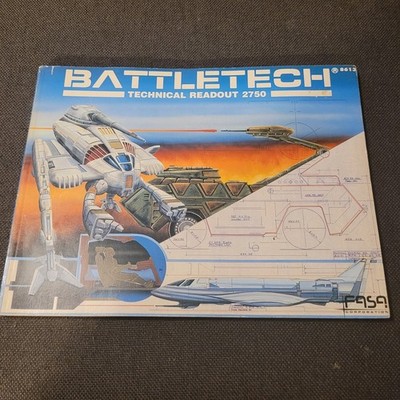 Battletech: Technical Readout 2750 (FASA 8613), 1989 Corrected 2nd Printing