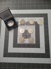 Lot of 8 Kennedy Half Dollars 40% Uncirculated & Circulated Mixed Dates. Silver
