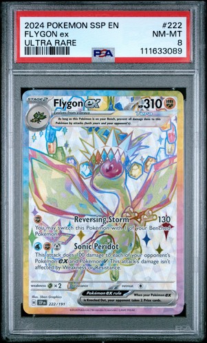 Flygon ex graded PSA 8 for sale on eBay