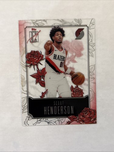 2025 Topps Signature Scoot Henderson Base (RAW)