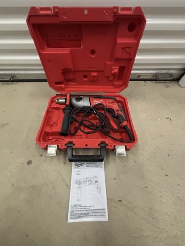 Milwaukee 5380-21 1/2" 9 Amp Heavy Duty Hammer Drill w/ Case
