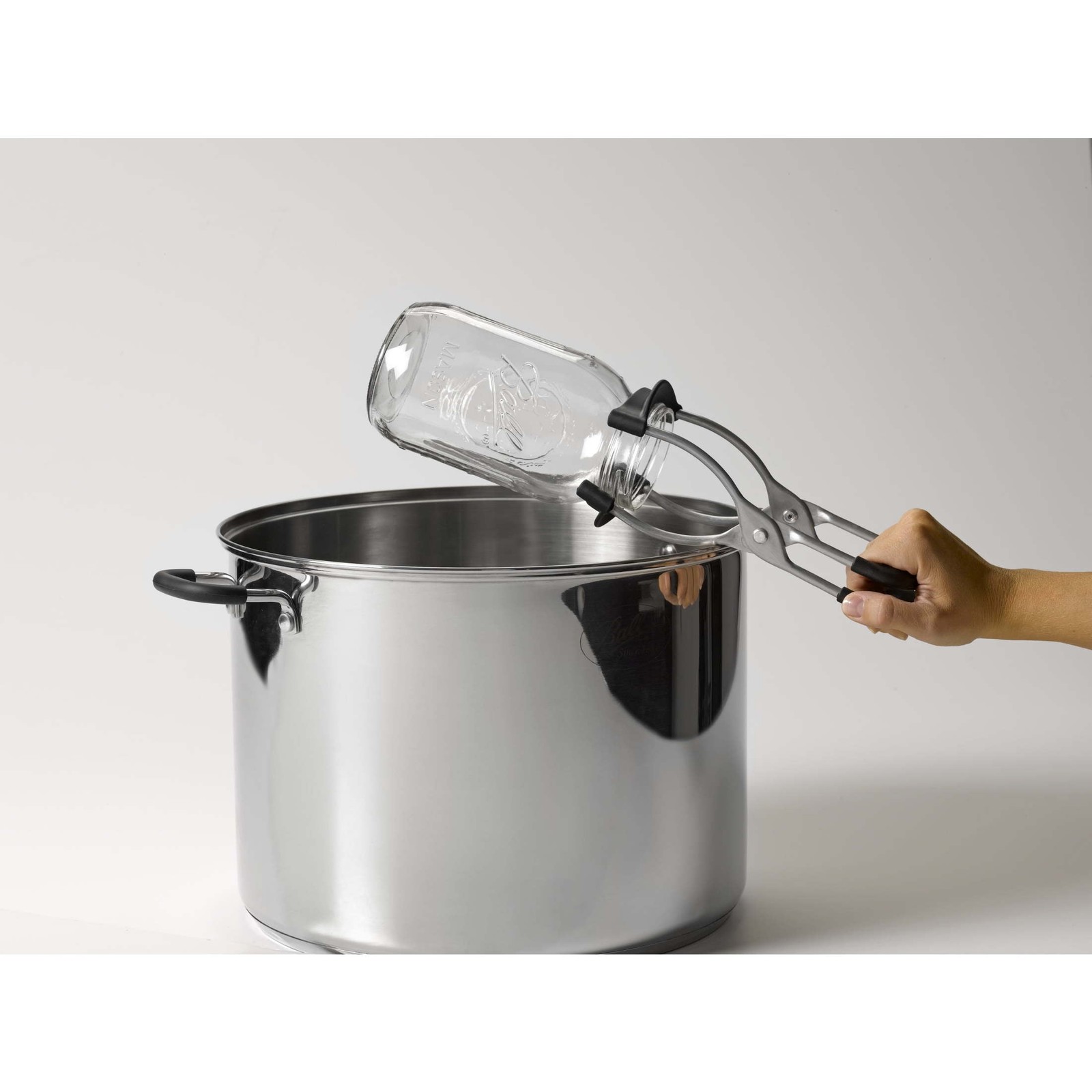 Ball Canning Tongs, Secure Grip Mason Jar Lifter for Safe Home Canning