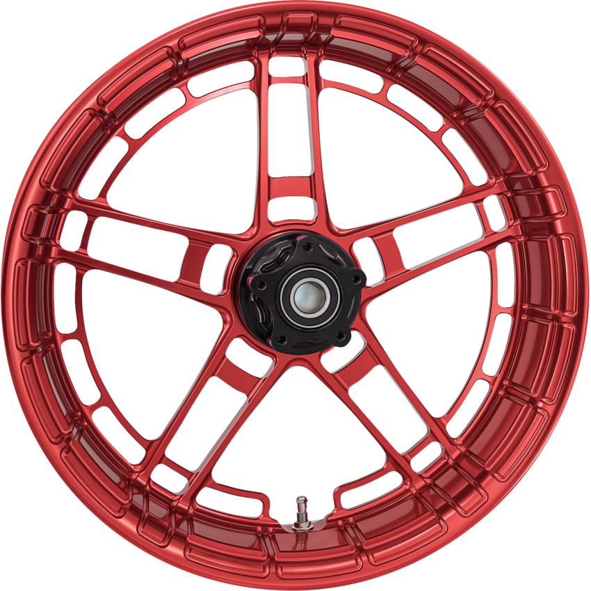 りんりん Arlen Ness 330-054 Rim - Flatline - Rear - Red - 18x5.5 Harley