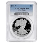 2010-W $1 1-oz Proof American Silver Eagle PCGS PR69DCAM Blue Label