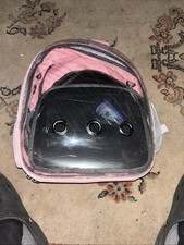 Cat Carrier Backpack with Clear Front, Ventilation Holes, Padded Interior