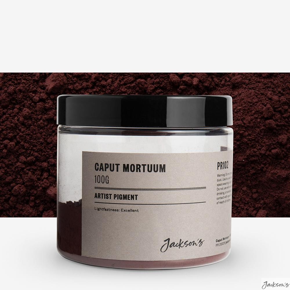 Jackson's : Artist Pigment : Caput Mortuum PR102 : 100g (in 200ml Jar) : Tub ...